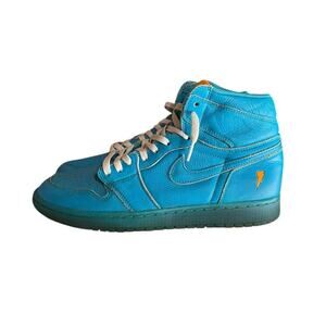 Mens Nike Air Jordan 1 Retro High OG Gatorade Sneakers "Blue Lagoon" Size 9.5